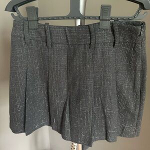 Zara Gray Pleated Skort
